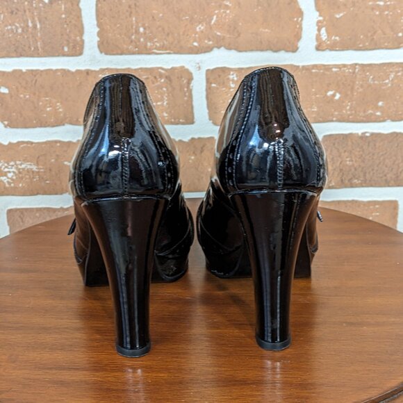 Nadia Neri Patent Leather Heels - Picture 4 of 9